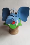 Állatfigurás kalap elefánt