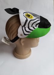Állatfigurás kalap  zebra