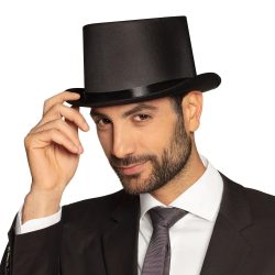 Keménykalap "Gala" - elegáns, fekete
