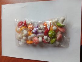 Dísz gomba csomag vegyes (25 db)