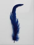 Kakasfarok toll 15 cm sötét kék