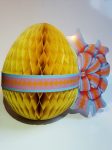 Húsvéti tojás, darázsfészkes mintával	sárga
