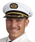 Hajóskapitány, tengerész  sapka