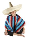   Eredeti mexikói sombrero kalap, natúr 100 cm                           (Csak személyes átvétellel)