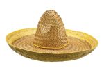 Sombrero kalap sárga színben 50 cm