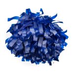 Plasztik pompom versenyzőknek kék színben, középfogós